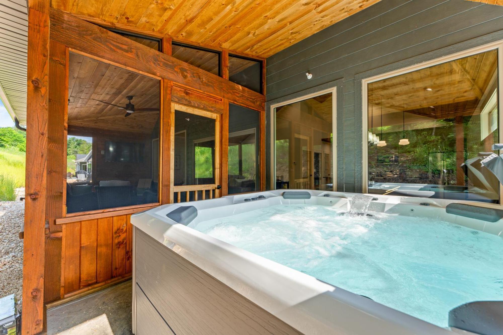 New Ozark Oasis Luxe Cabin Retreat With Hot Tub Hollister Zewnętrze zdjęcie