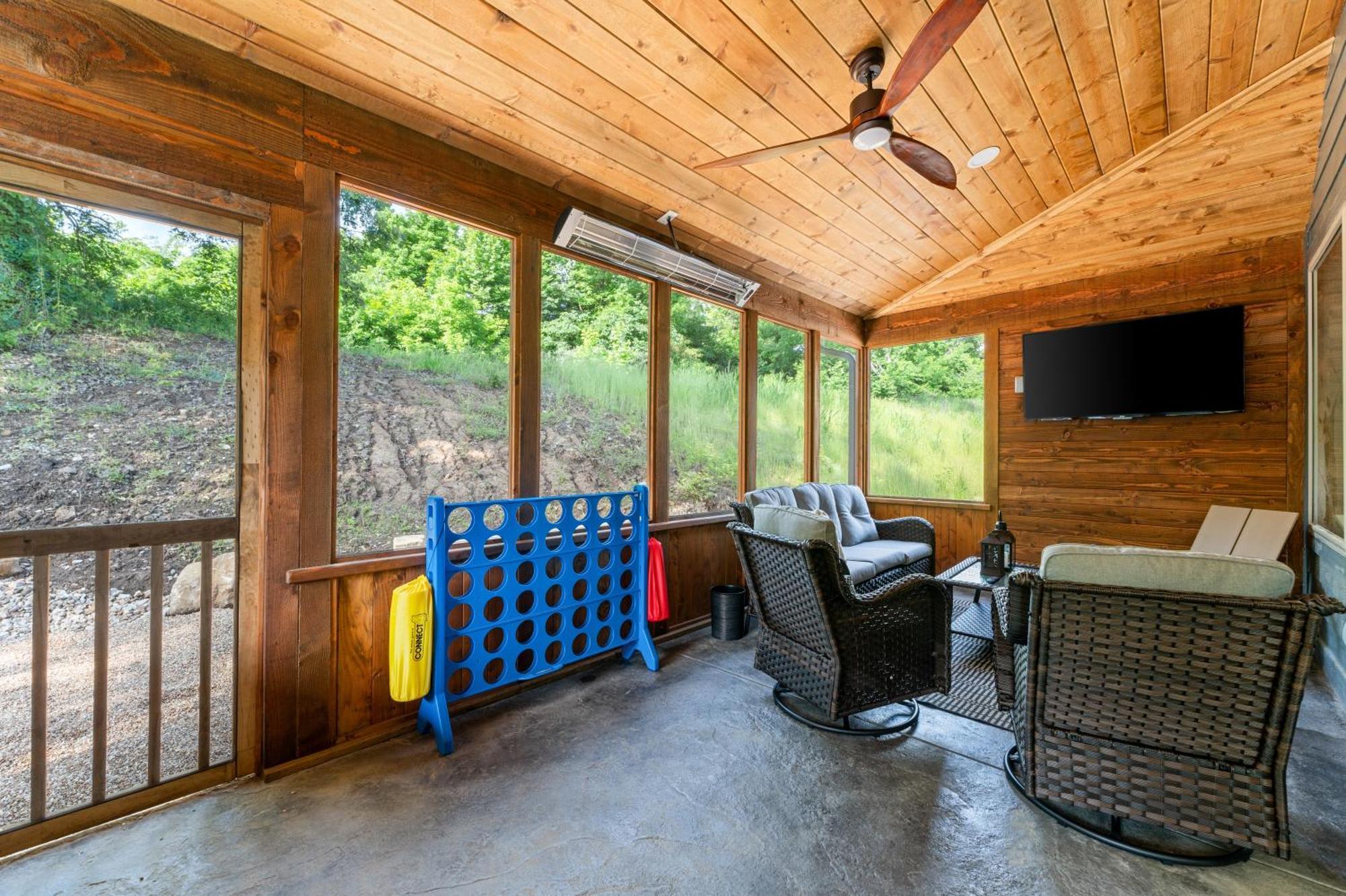 New Ozark Oasis Luxe Cabin Retreat With Hot Tub Hollister Zewnętrze zdjęcie